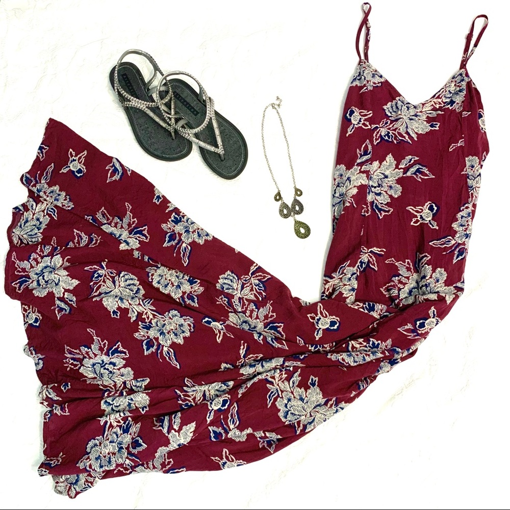 Abercrombie & Fitch Foral Maxi Dress